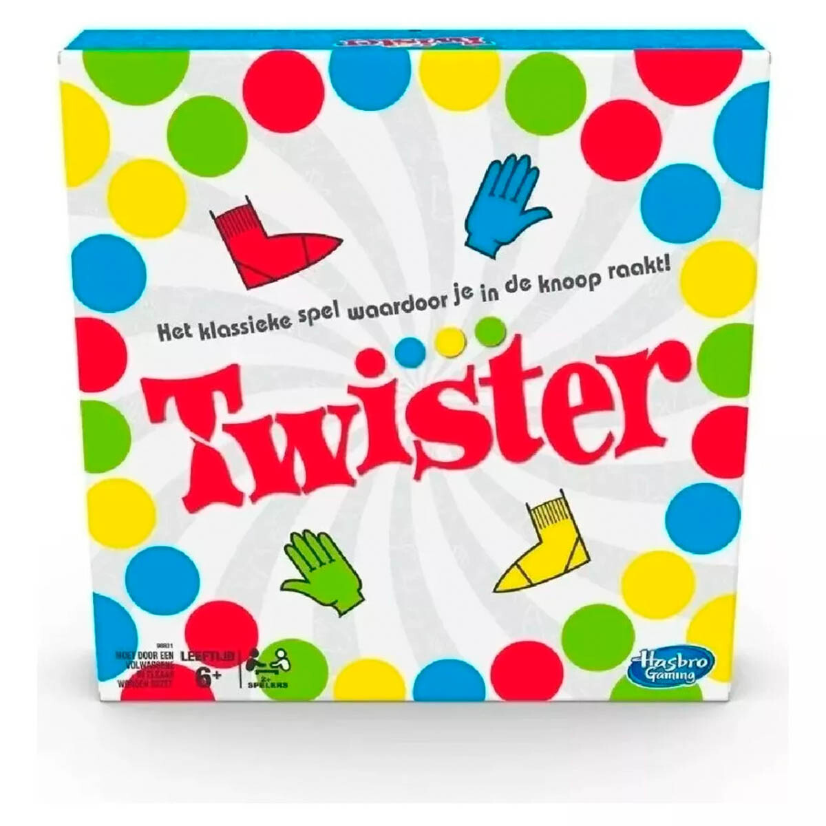 Juego Twister Hasbro Ruleta Con Base + Flecha Clásico 