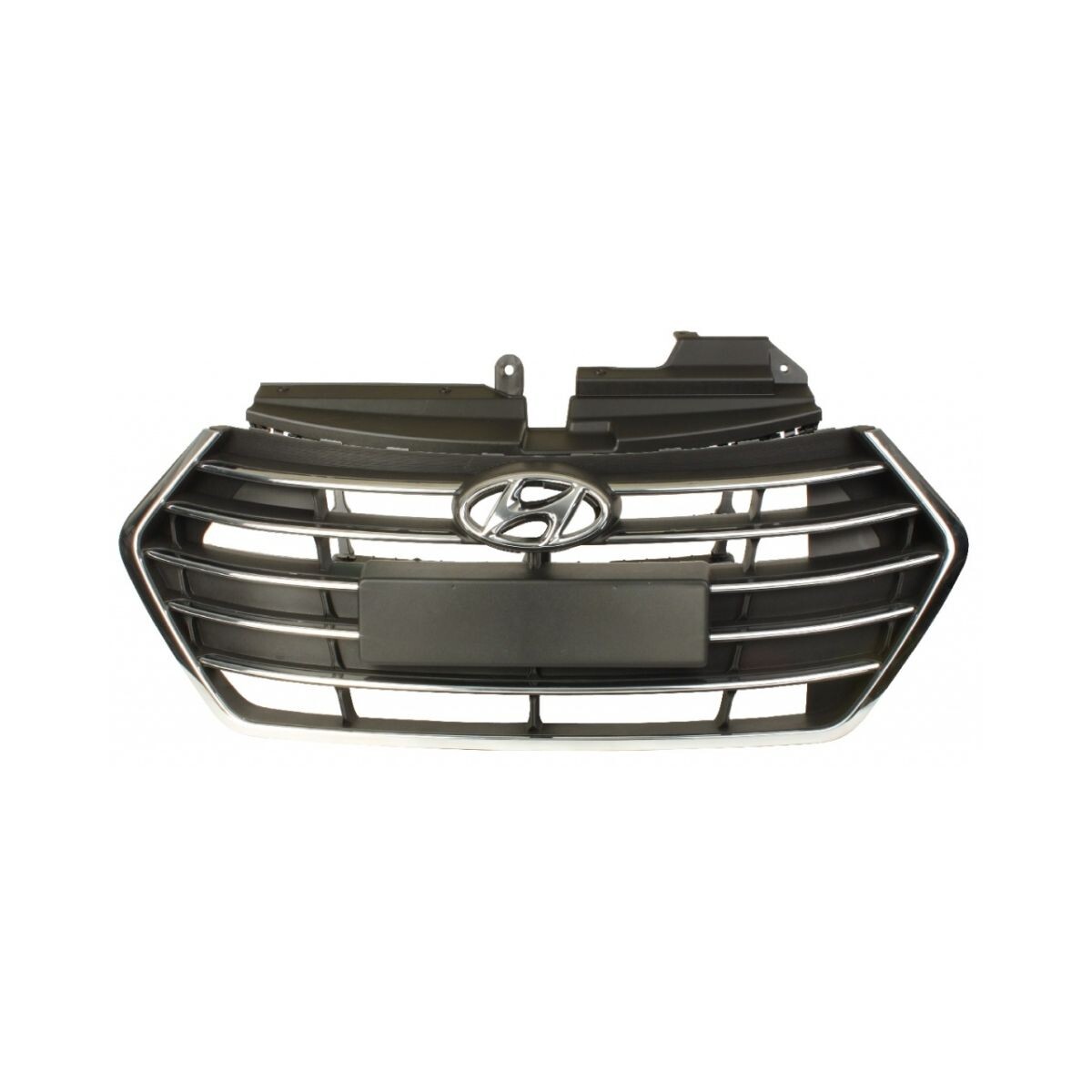 CARETA CON MARCO CROMADO Y MOLDURAS CROMADAS 