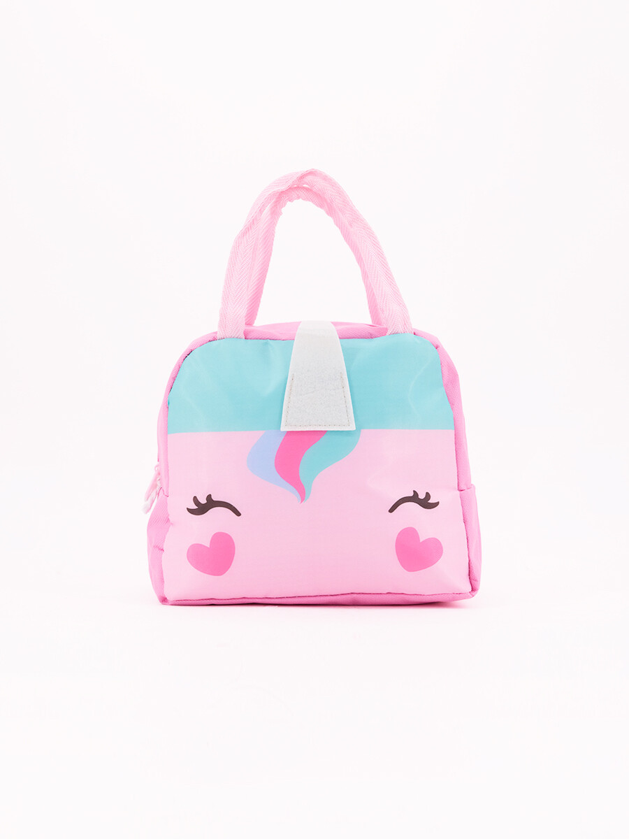 LUNCHERA ROSA UNICORNIO - ROSADO 
