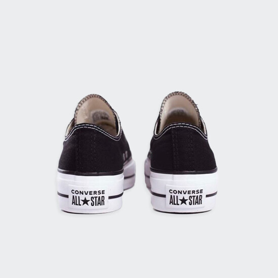Championes Converse OX Platform Negro