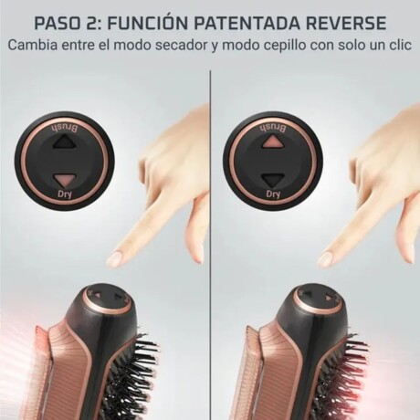 Secador y cepillo de pelo Rowenta profesional | 2 En 1 | Color negro. Secador y cepillo de pelo Rowenta profesional | 2 En 1 | Color negro.