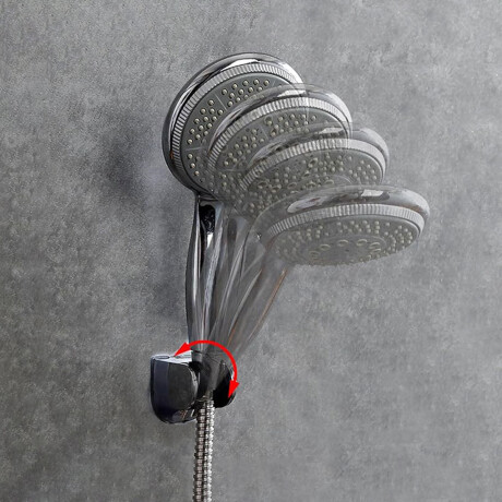 SOPORTE METALICO DE BAÑO CROMADO BRILLO DE PARED CROMO CROMO