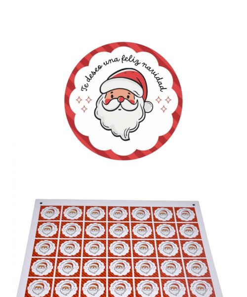 Stickers navidad placha DISEÑO 13