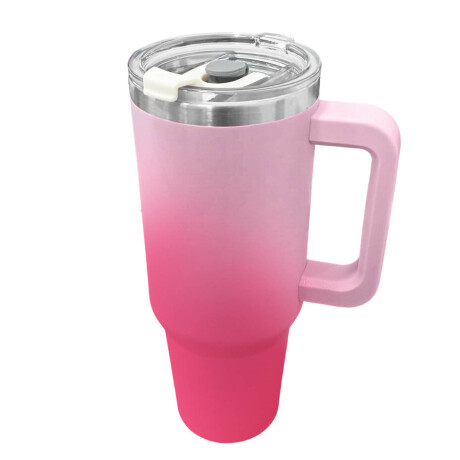 Vaso Térmico Con Sorbito 1.2lts Acero Inoxidable Rosa