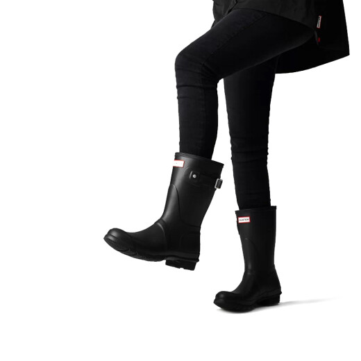 Botas Hunter Dama Short Negra Botas Hunter Dama Short Negra