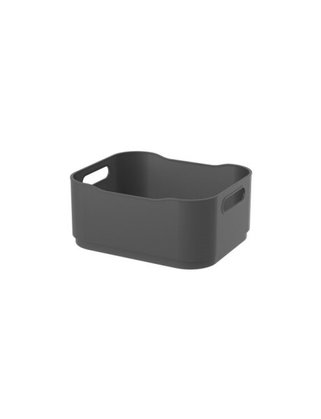 CESTO PLASTICO 2,9L 18,5X15X8CM FIT GRIS OSCURO CESTO PLASTICO 2,9L 18,5X15X8CM FIT GRIS OSCURO