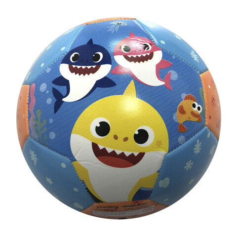 Pelota Fútbol Cuero Nº3 Baby Shark Oficial U