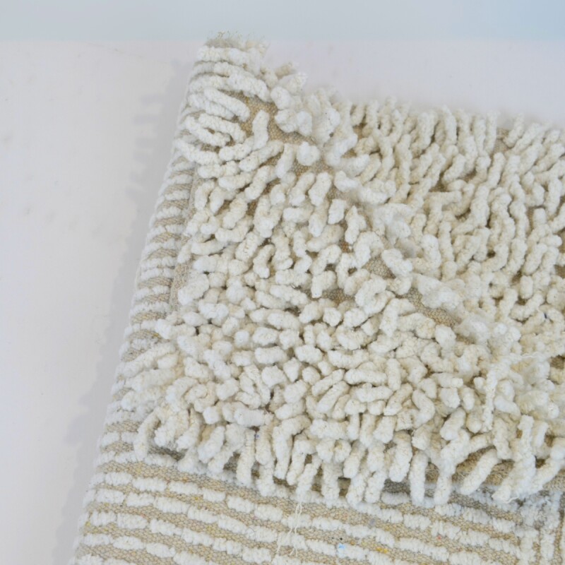 Alfombra 40x60cm Shaggy BLANCO