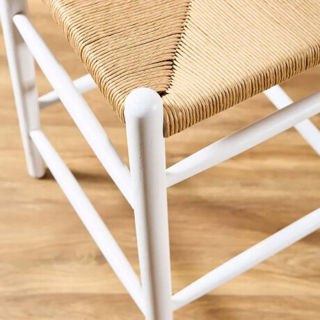 BUTACA BLANCO MADERA XMS-CE6090