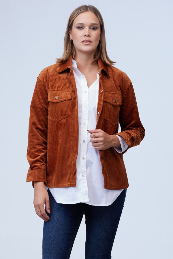 Sobrecamisa Corderoy TOSTADO