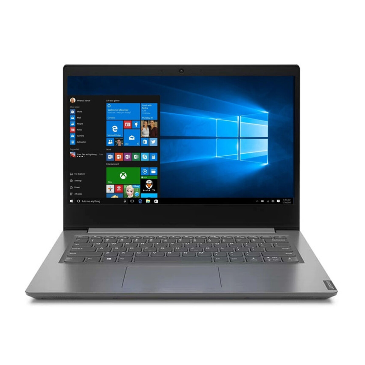 Notebook Lenovo V14 G2 ITL. Intel Core i5-11ªGEN. RAM 8GB. Disco Sólido 500GB. Pantalla 14" HD. Win10. En Español 