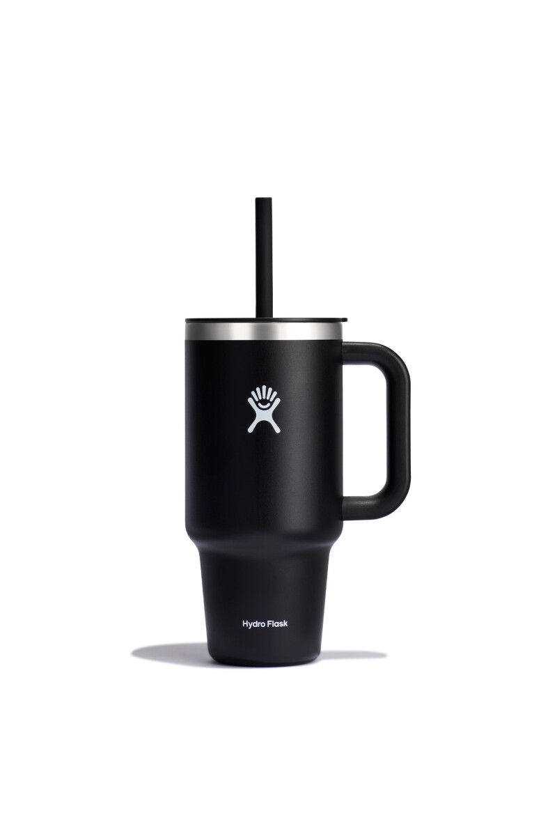 32 OZ ALL AROUND TRAVEL TUMBLER - Black 
