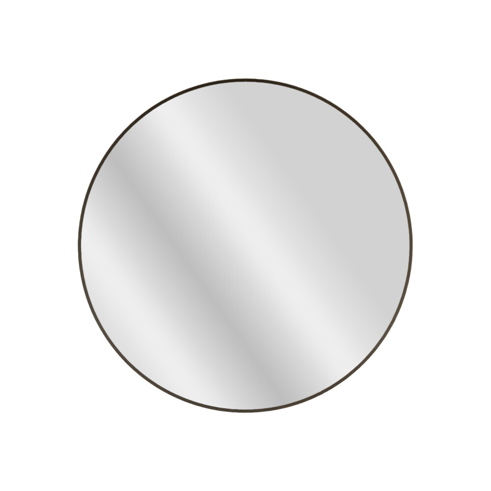 ESPEJO MODELO ZEUS NEGRO CON LUZ NEUTRA+TOUCH / 80 CM Espejo Modelo Zeus Negro Con Luz Neutra+touch / 80 Cm