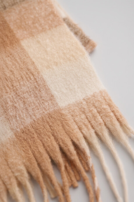 BUFANDA DOLLY DIXIE MarrÓn