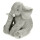 Peluche Almohada Elefante Almohadón De Apego 60cm Gris
