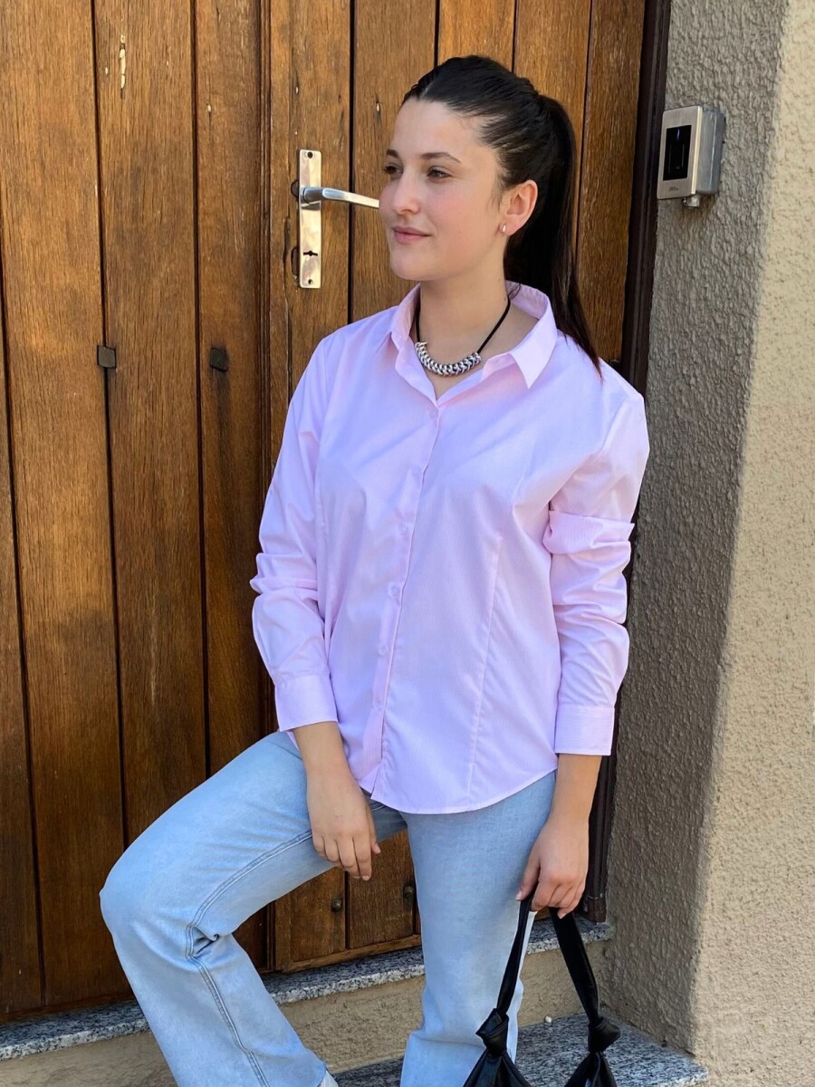 Camisa entallada Slowly - Pink 