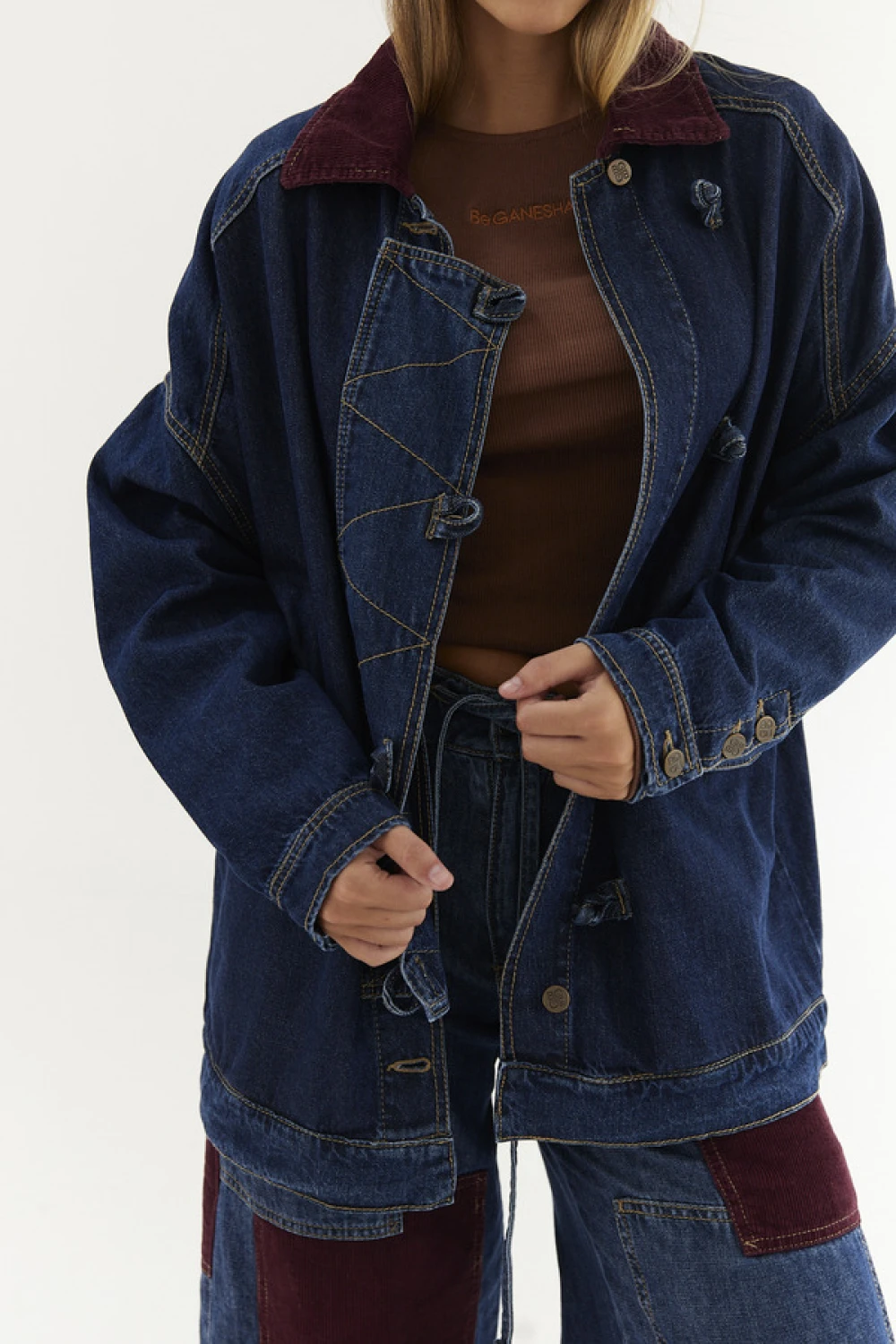 Campera Knot azul s/m