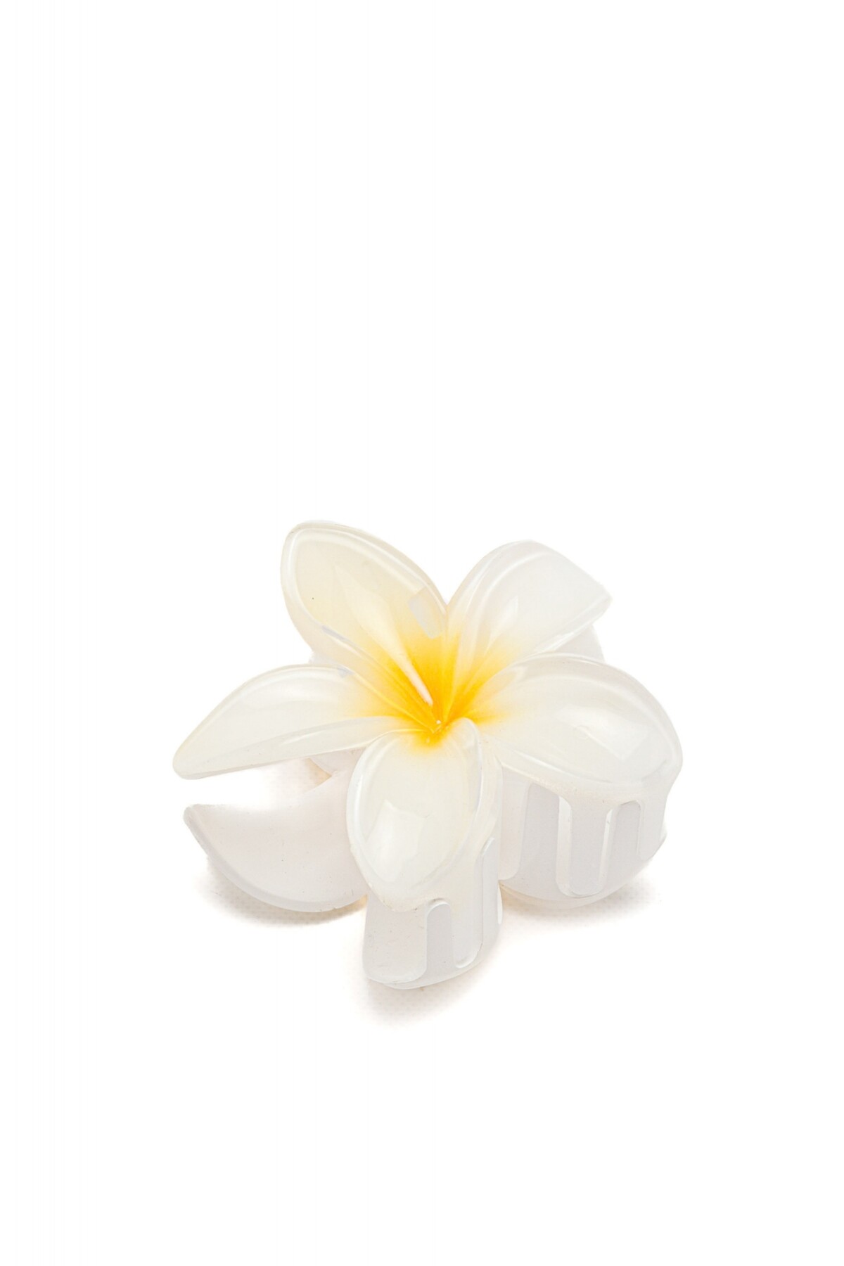 Broche Hibisco Blanco