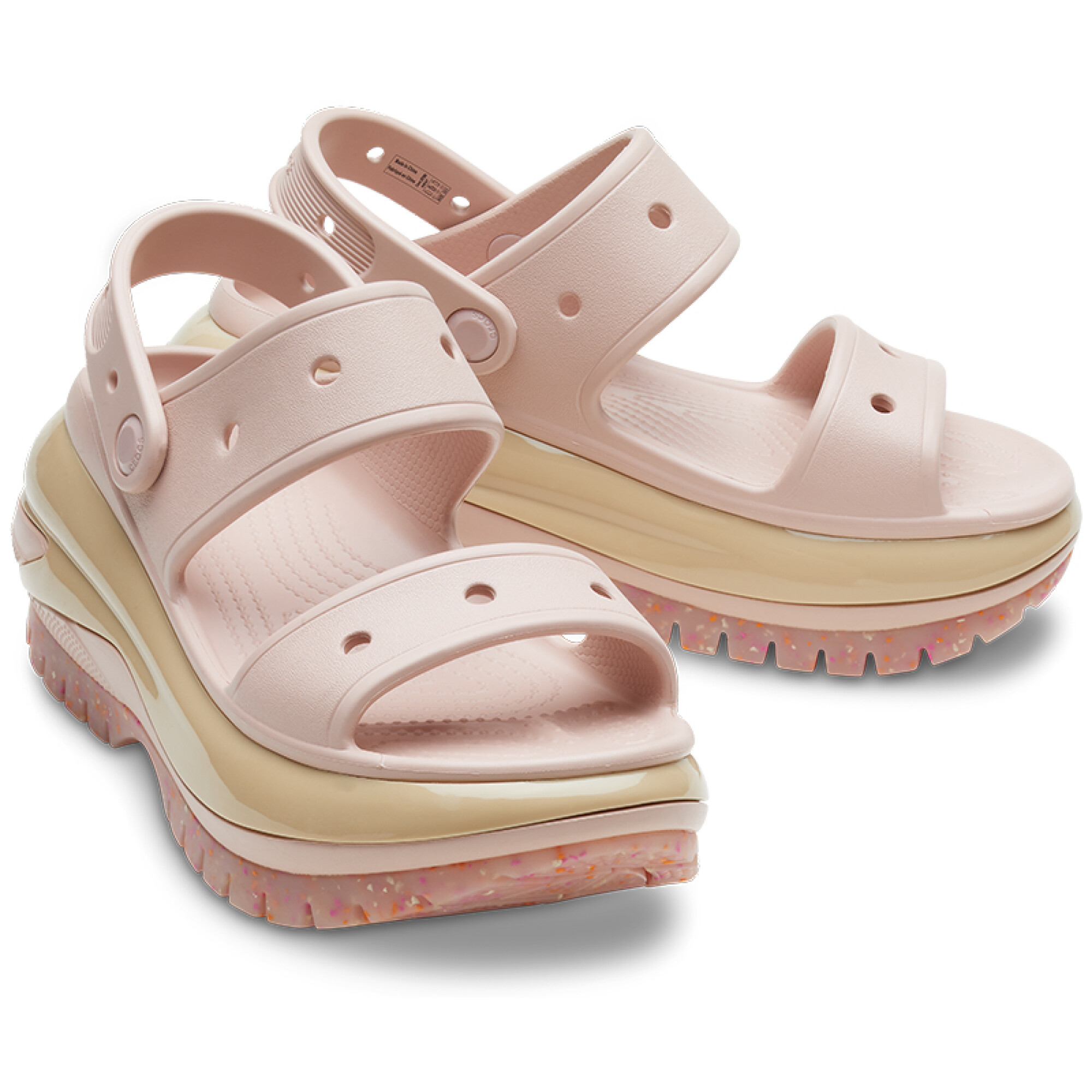 Crocs Classic Mega Crush - Rosa — Crocs