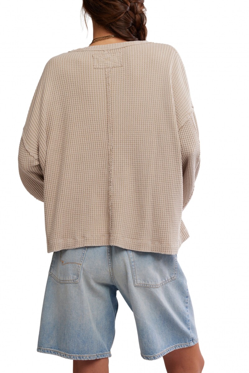 CAMISETA POCKET Natural