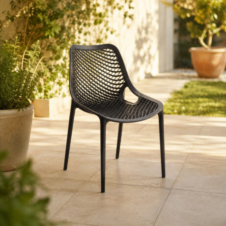 Silla reforzada Mosaico NEGRO