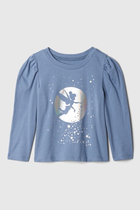 Remera Gráfico Disney Toddler Niña Bainbridge Blue