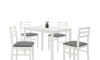 Juego de Comedor 4 sillas - New Starter Blanco