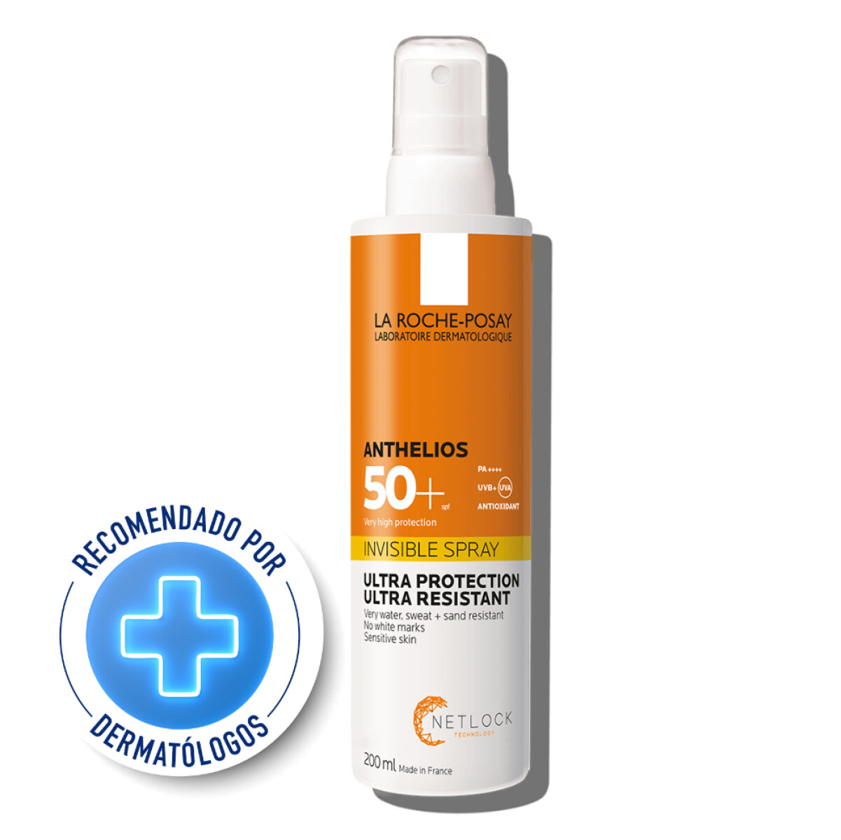 Protector Solar La Roche-Posay Anthelios Spray Invisible FPS50+ 200ml 