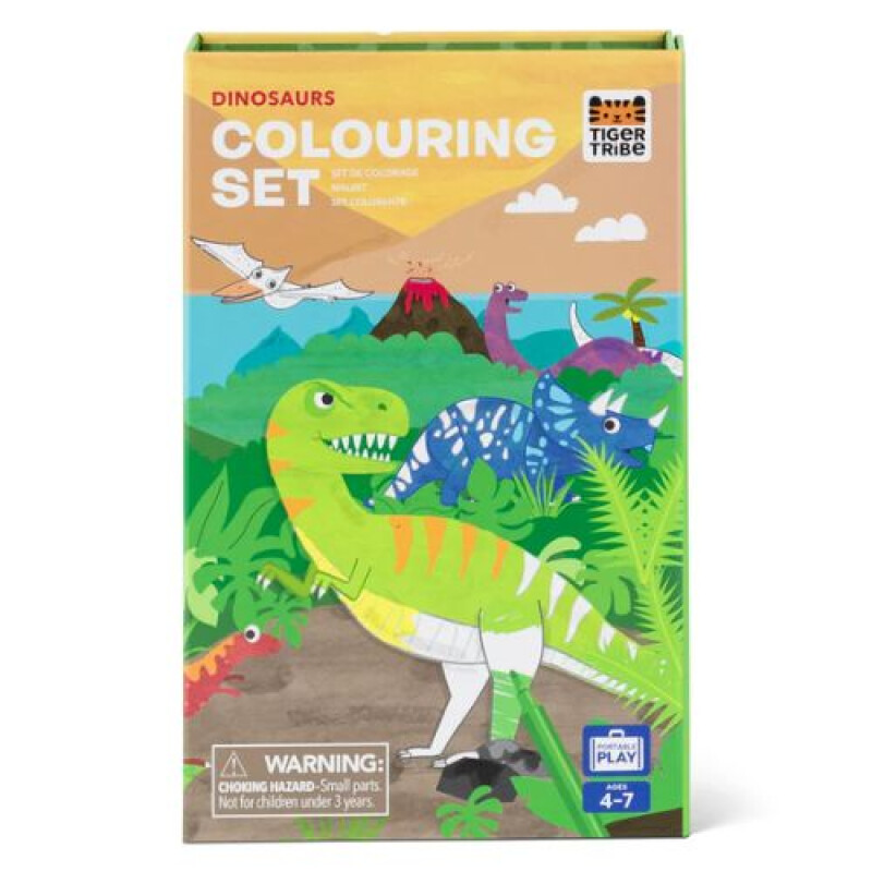Set para Pintar- Dinosaurios Set Para Pintar- Dinosaurios