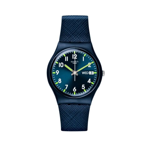 Reloj Swatch SO28N702 Sir Blue de silicona Reloj Swatch So28n702 Sir Blue De Silicona