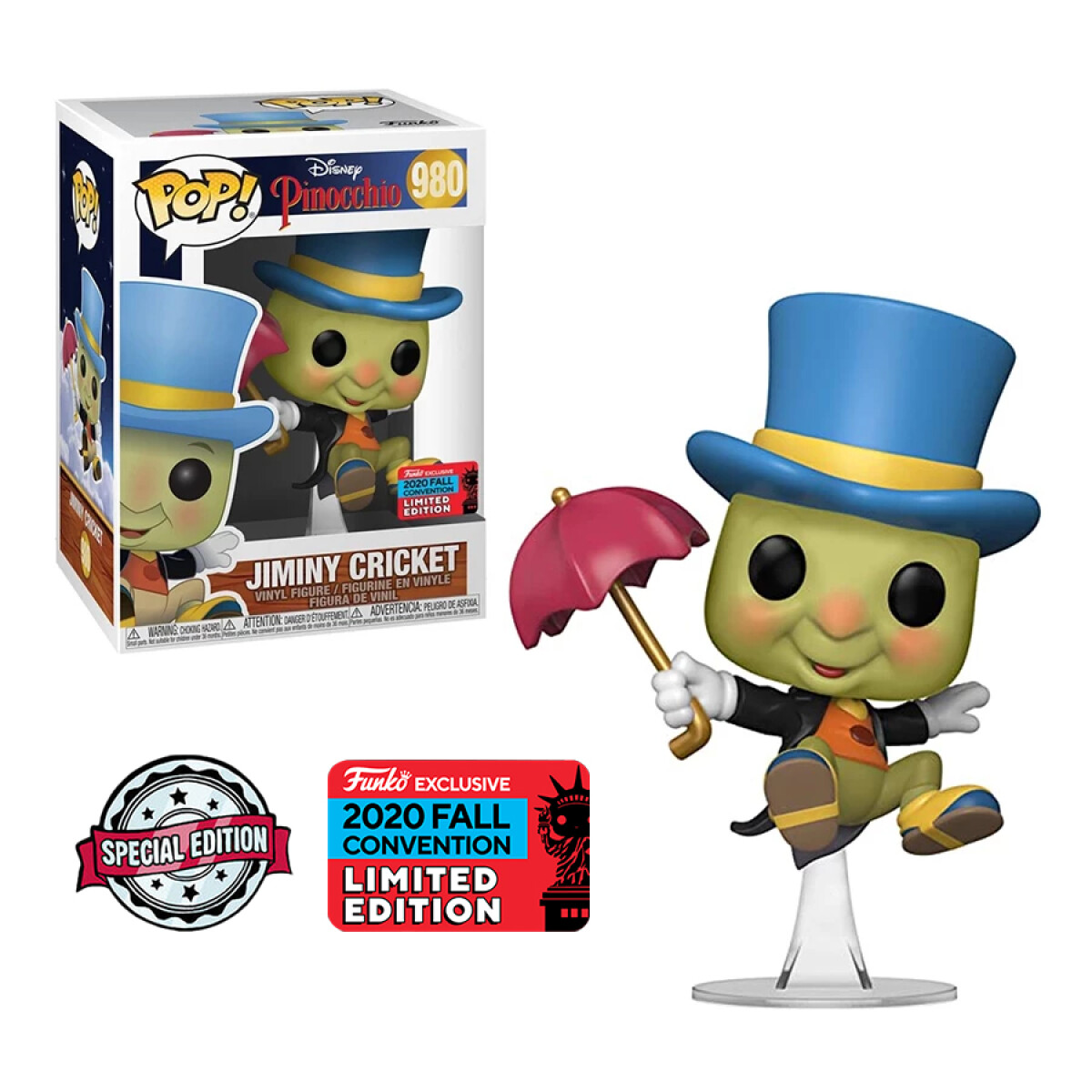Jiminy Cricket Pinocho [Exclusivo] - 980 