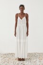 VESTIDO MAXI Blanco