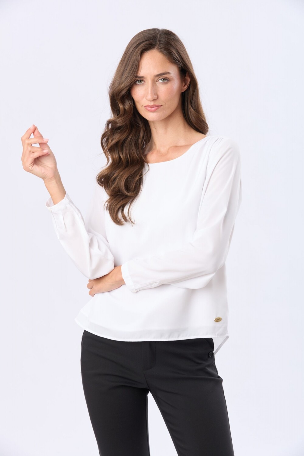 BLUSA LISA Blanco