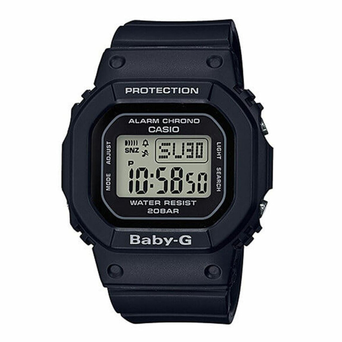 Reloj Casio Baby-G Deportivo Resina Negro 