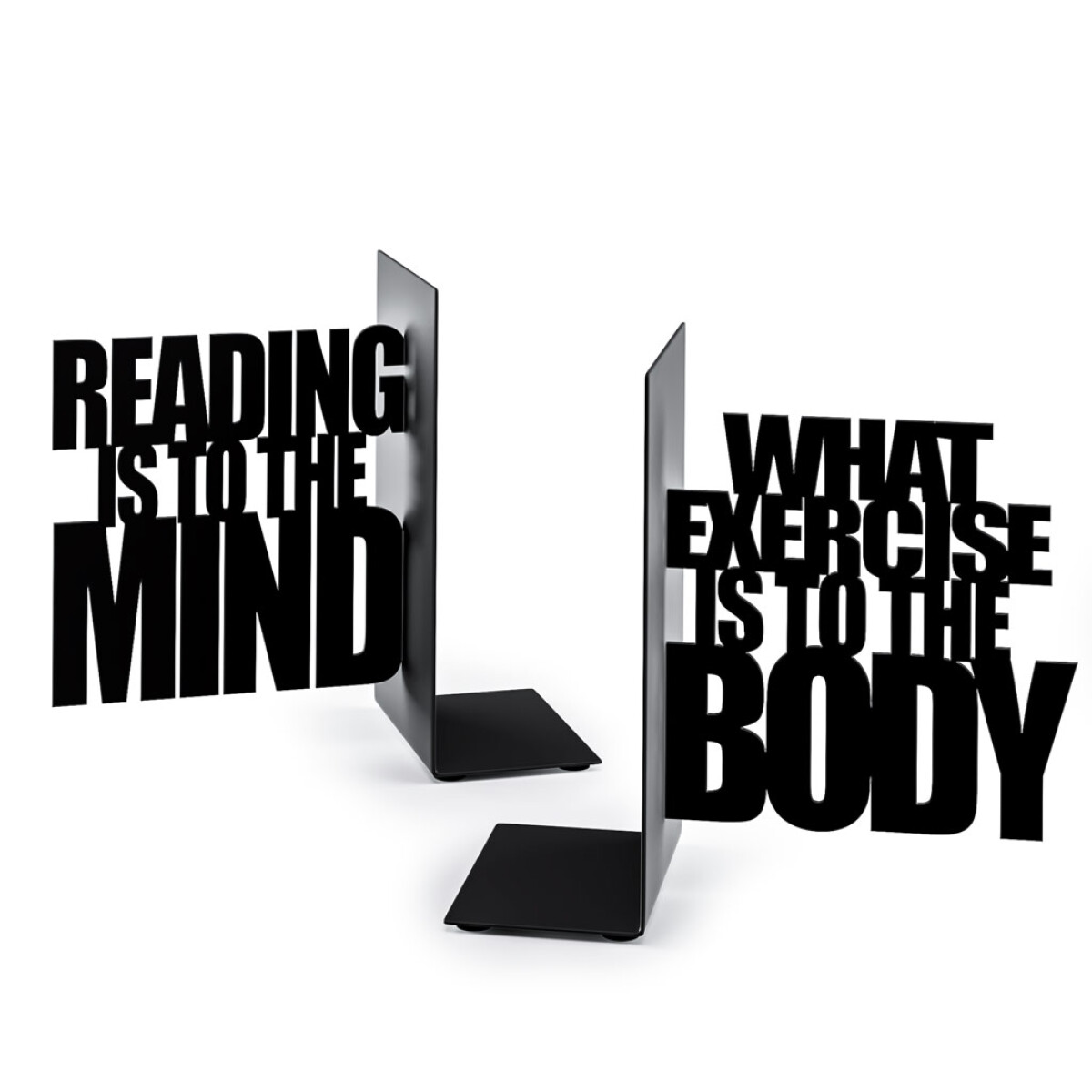 Sujeta Libros Mind Exercise Negro 