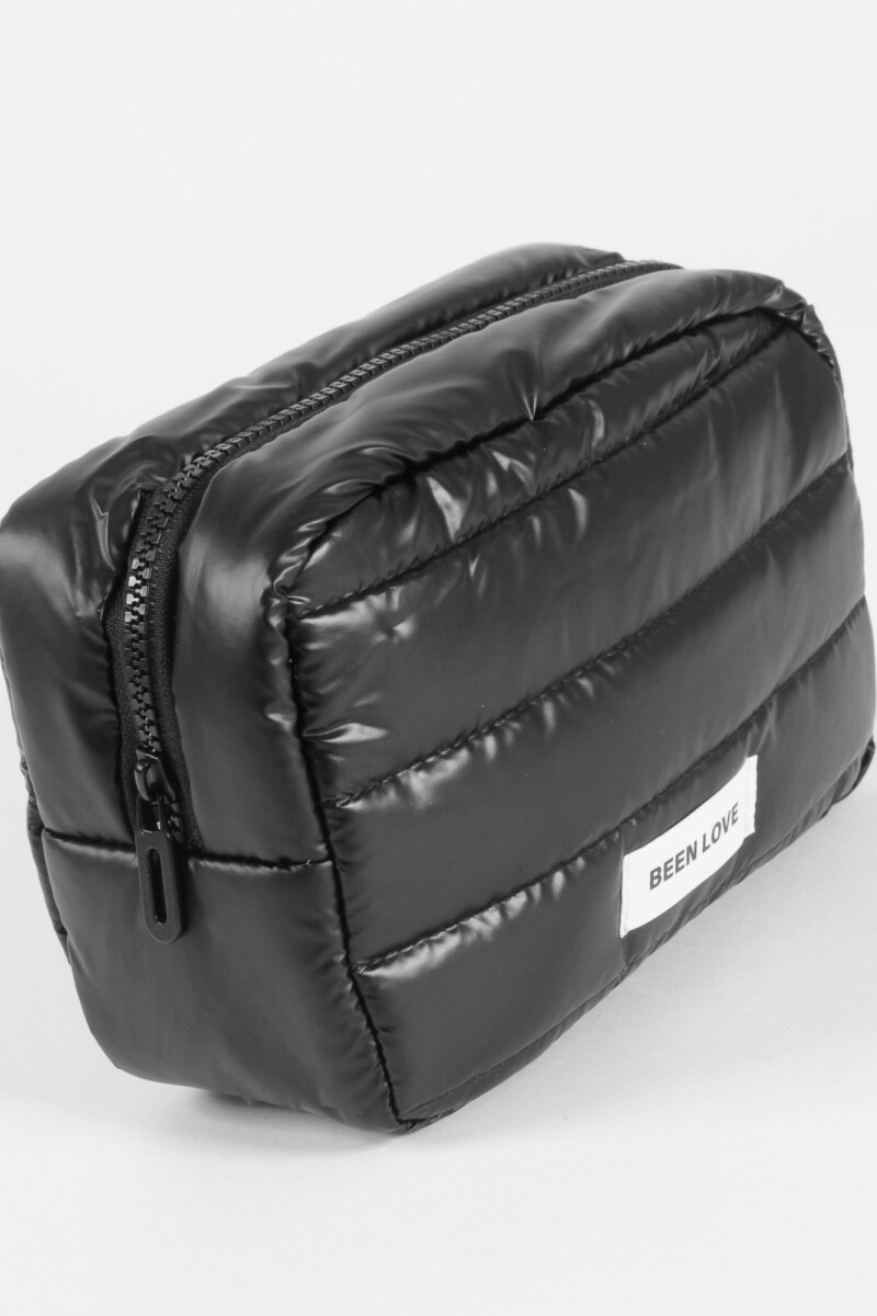 Estuche puffy negro