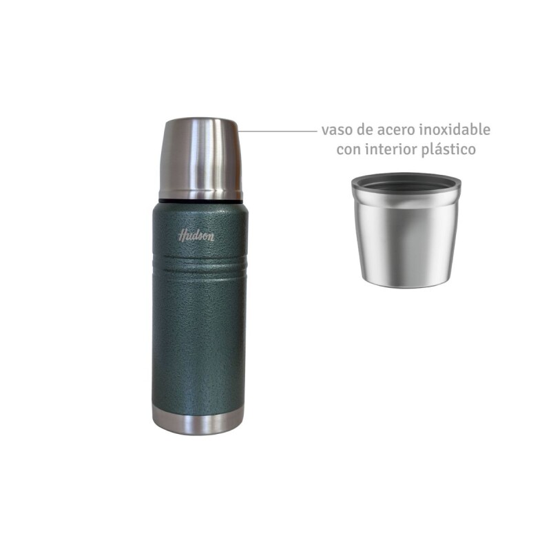 TER75 Termo De Ac. Inox. Doble Pared 750 Ml Hudson - Verde