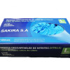 Caja de guantes descartables de nitrilo x100 Caja de guantes descartables de nitrilo x100