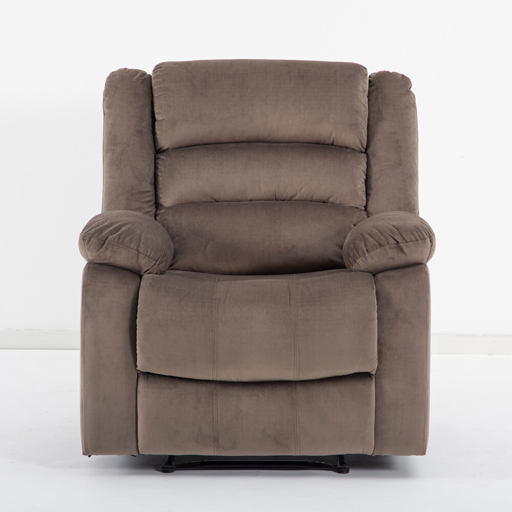 SOFÁ SILLON RECLINABLE POLTRONA DE 1 CUERPO MARRÓN