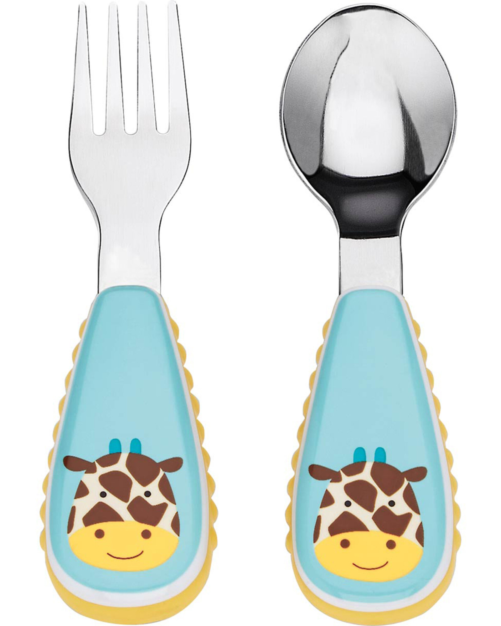 Cubiertos Para Niños Diseño Jirafa Sin color