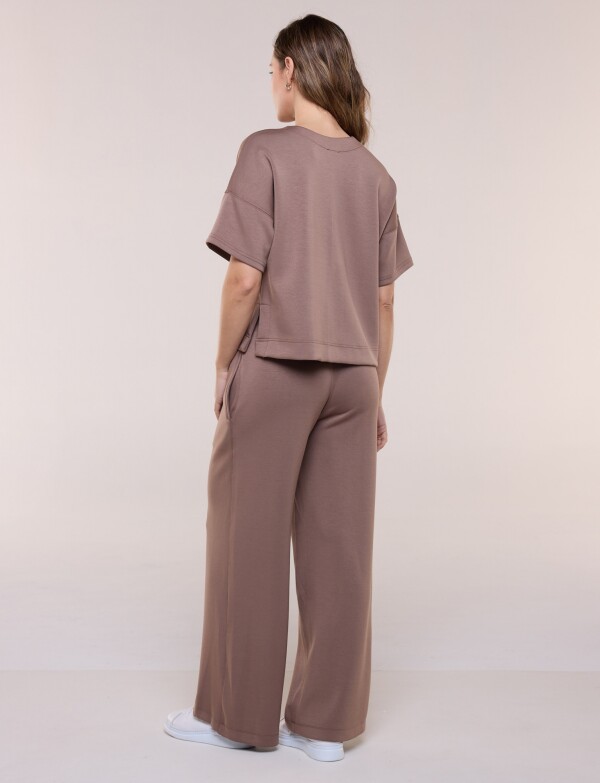 Set Comfy Buzo & Jogger MARRON