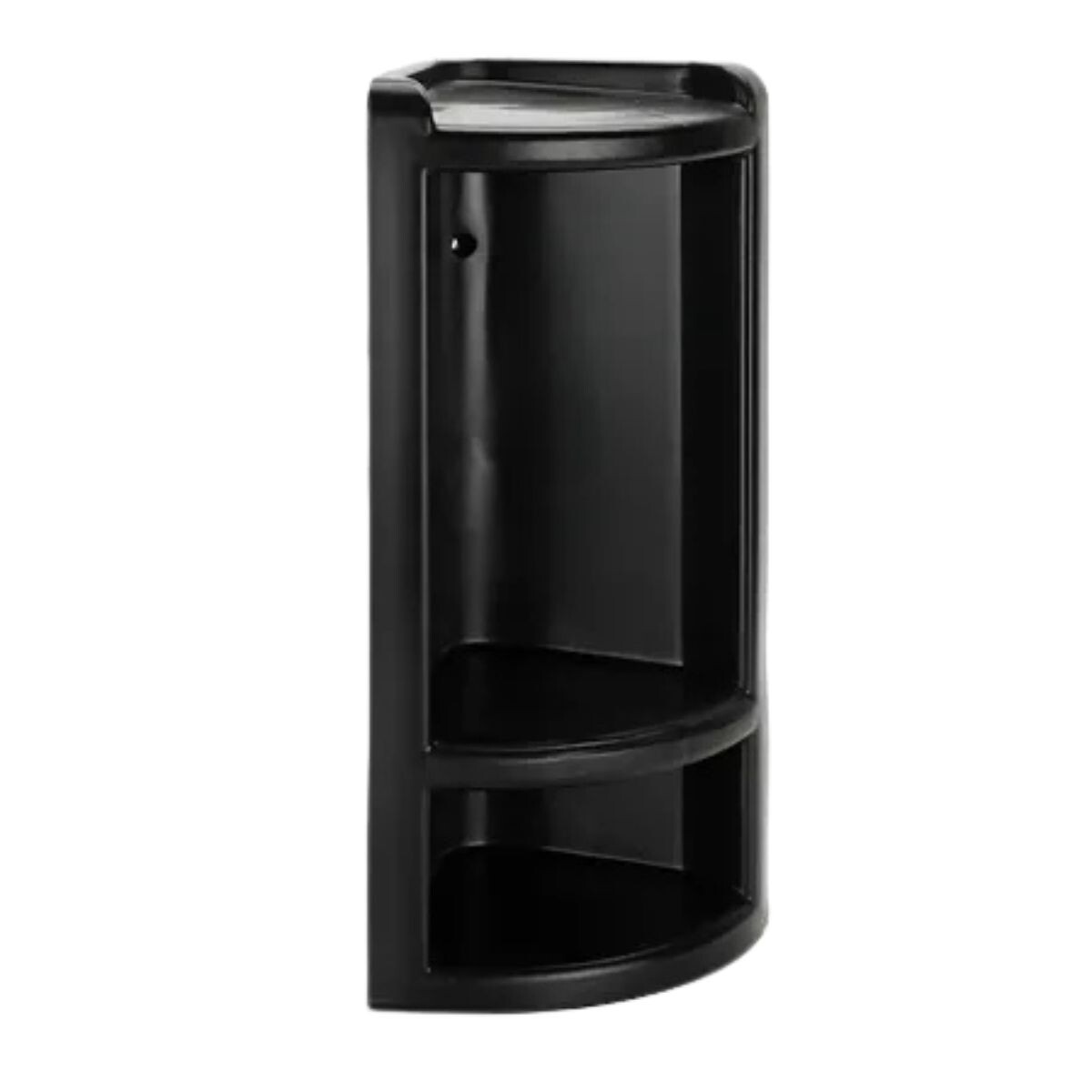 ESQUINERO PARA BAÑO GRANDE METASUL Negro