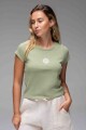 BRING THE SUN BABY TEE M-militar