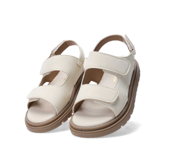 Sandalias de Niña MINI Miss Carol Jivo Con Velcro Beige