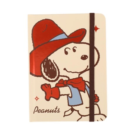 Cuaderno A6 Snoopy cowboy Cuaderno A6 Snoopy cowboy