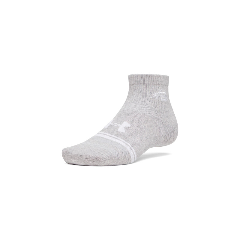 Medias UA Sportswear Cotton Nv Qtr Hombre 1390131-011 Gris