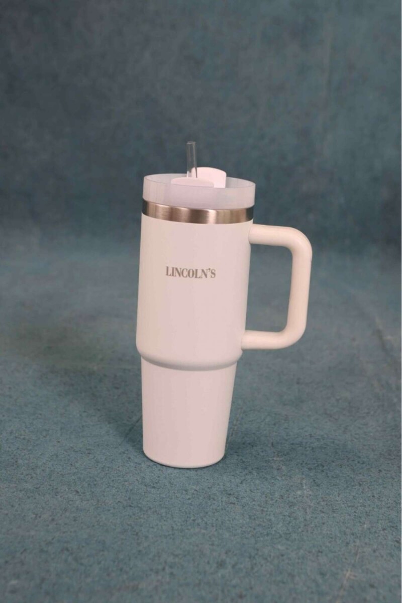 Vaso Termico Blossom - Blanco 