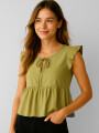 Blusa Likake Verde Oliva Claro