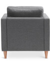 Sillón FALSLEV 1 cuerpo tela gris Sillón FALSLEV 1 cuerpo tela gris