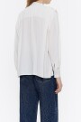 BLUSA PLIEGUES LEOMIMOSA Marfil